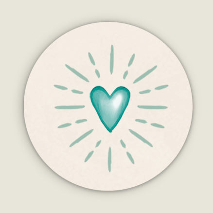 Sluitzegel Green Heart - Story of July