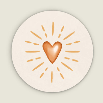 Sluitzegel Terra heart - Story of July