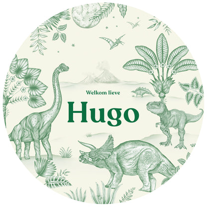 Raamsticker Dinoland - Story of July