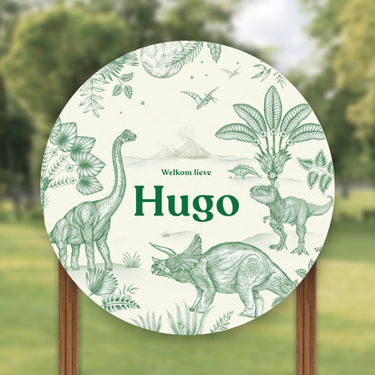 Tuinbord Dinoland - Story of July