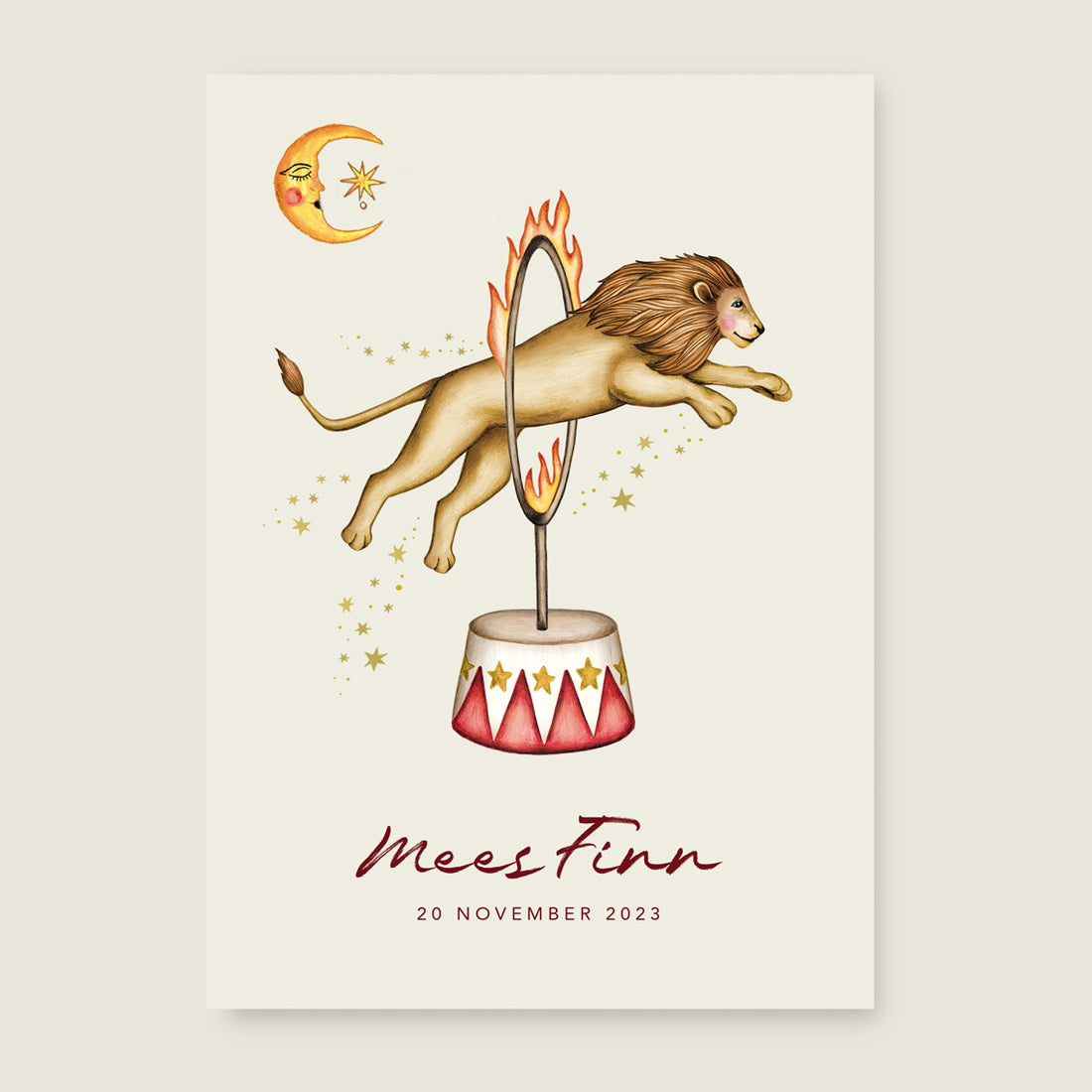 Sample Jumping Lion - Story of July