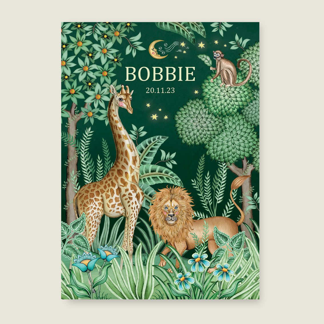 Sample Lion And The Giraffe Green - Story of July