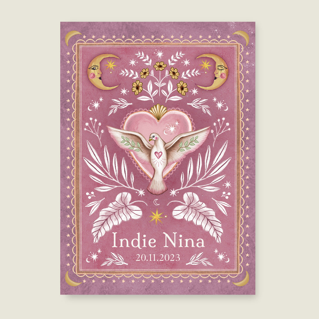 Sample Love Dove Lila - Story of July