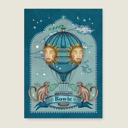 Monkey Balloon Blue - Story of July