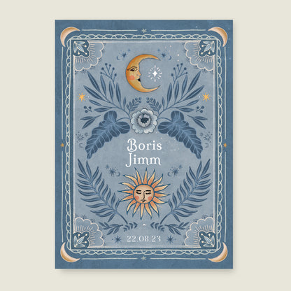 Sample Moonchild Lightblue - Story of July