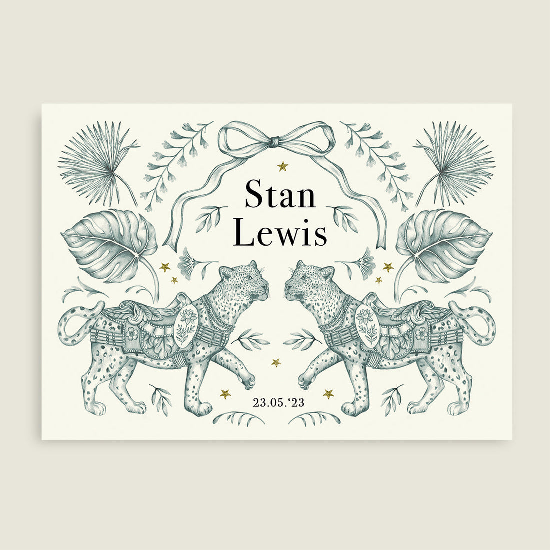 Sample Panter Leaves - Story of July