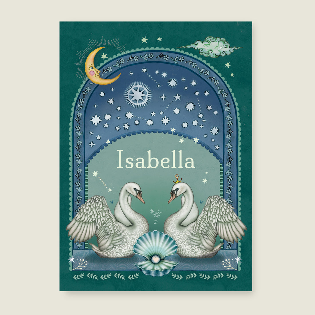 Swan Pearl Green - Story of July