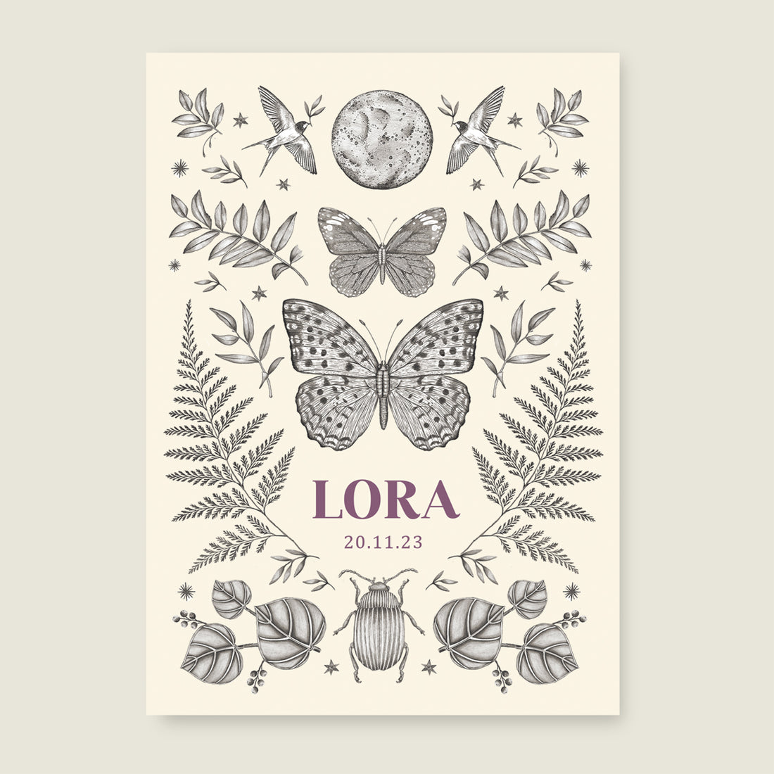 Sample Butterfly - Story of July