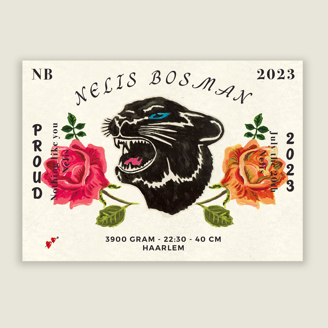 Print The Panther - Story of July