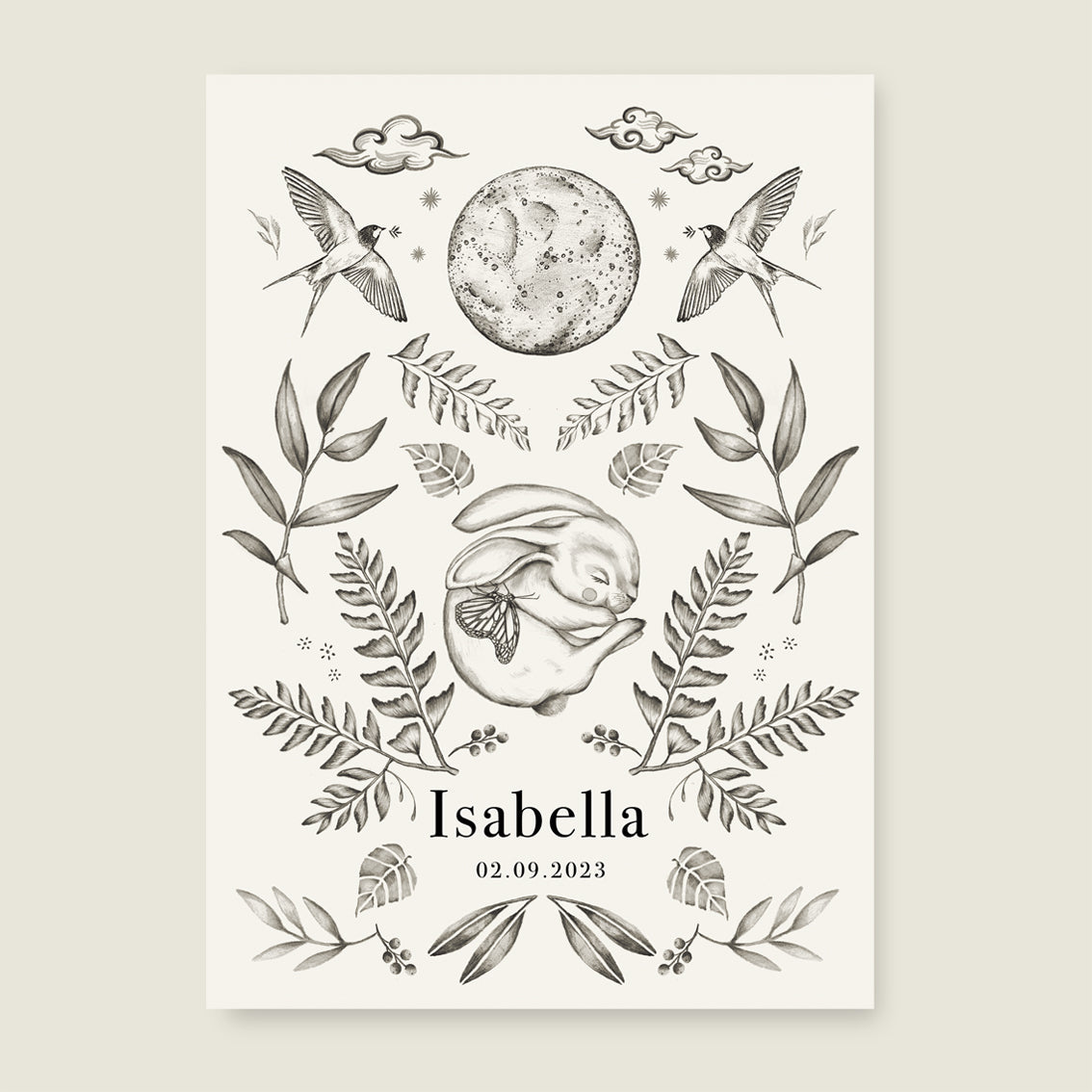 Print Little Rabbit - Story of July