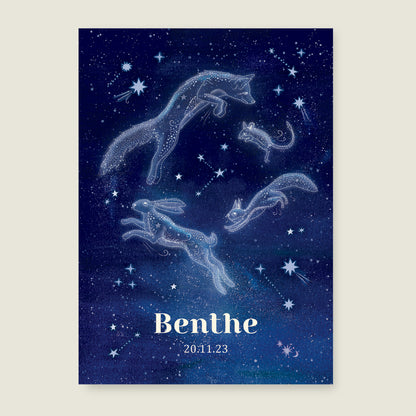 Sample Star Animals - Story of July