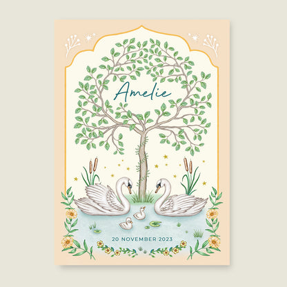 Sample Swan Tree - Story of July