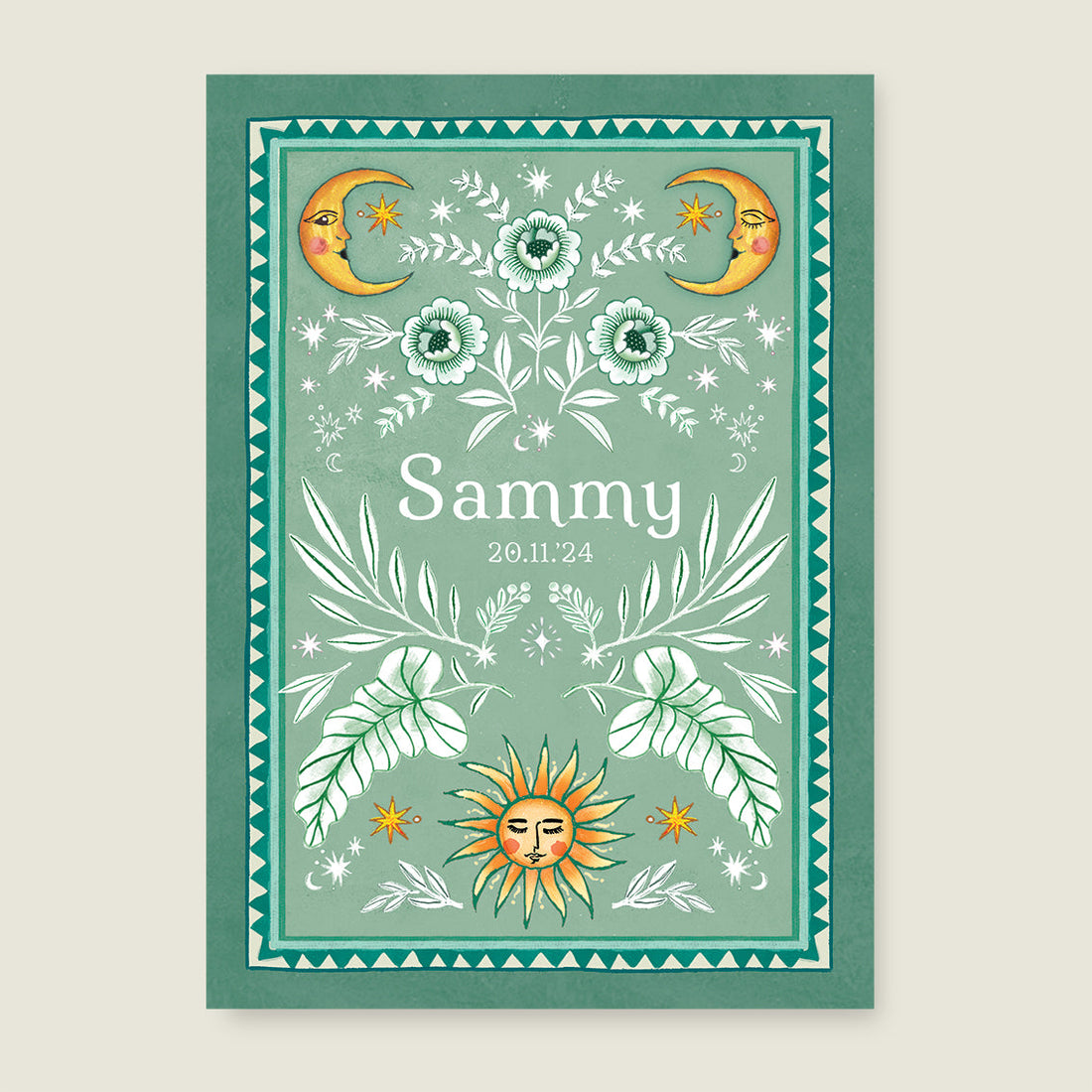 Sample To The Moon Light Green - Story of July