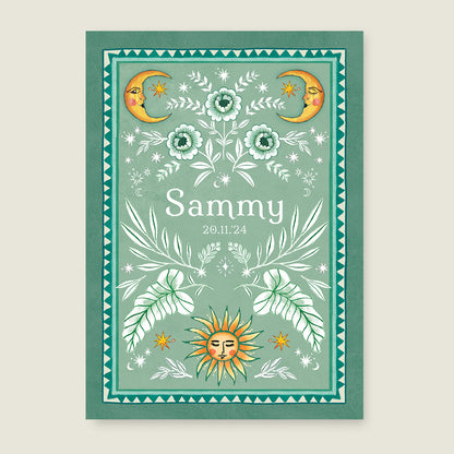 Sample To The Moon Light Green - Story of July