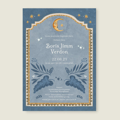 Sample Moonchild Lightblue - Story of July