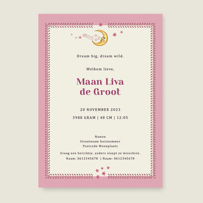 Sample Sun Flowers Roze - Story of July