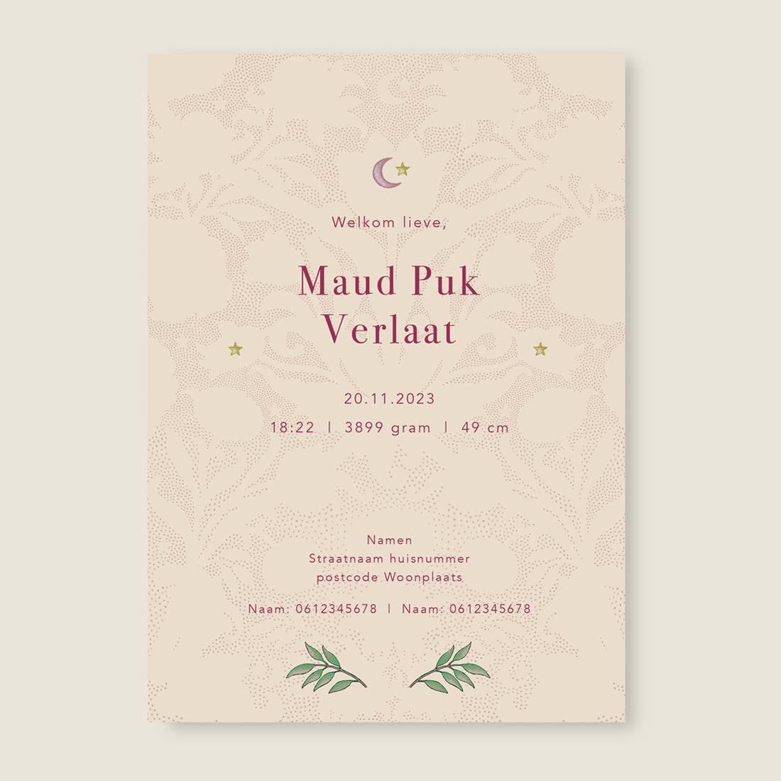 Blooming Flowers Pink - Story of July