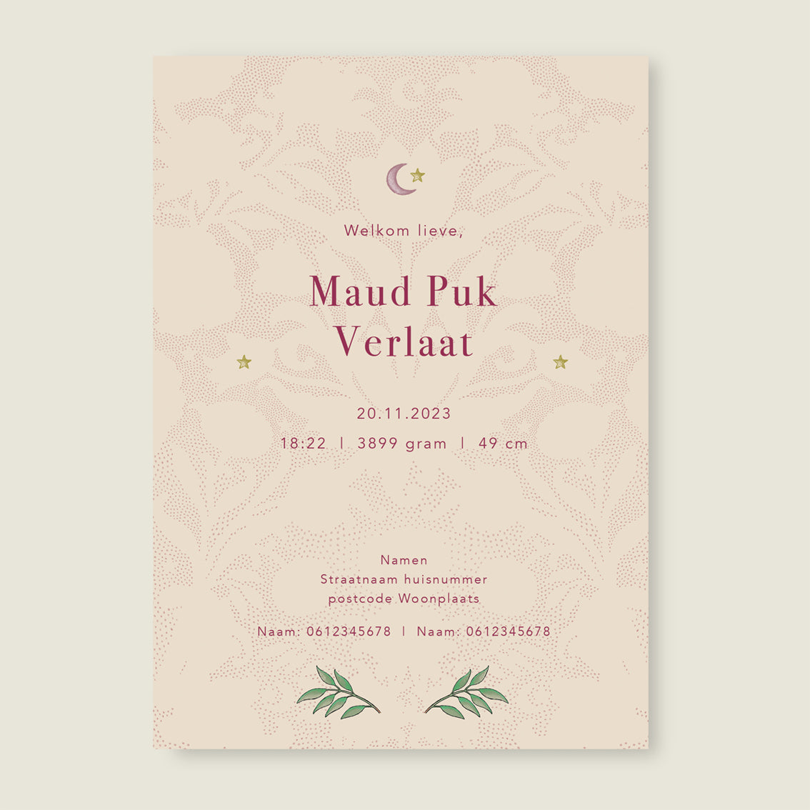 Blooming Flowers Pink - Story of July