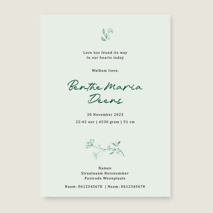 Sample Little Elf Green - Story of July