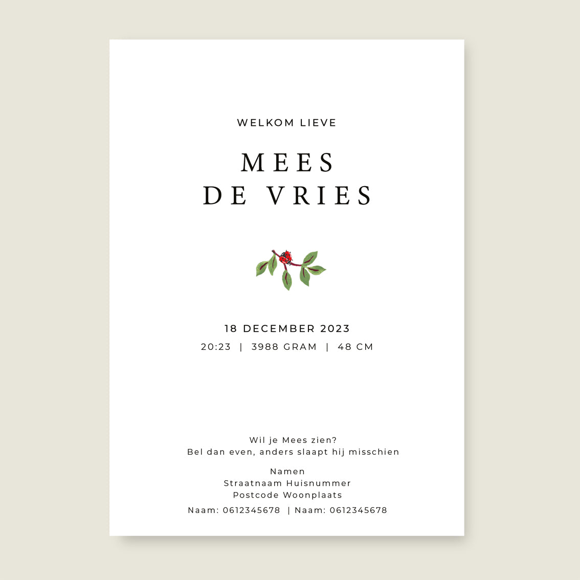 Sample The Stork - Story of July