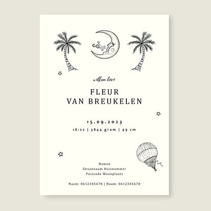 Sample Sun And Moon Pink - Story of July