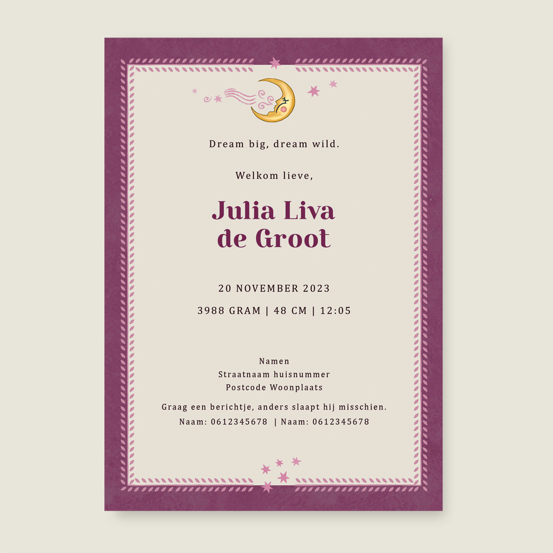 Sample Sunflowers Purple - Story of July