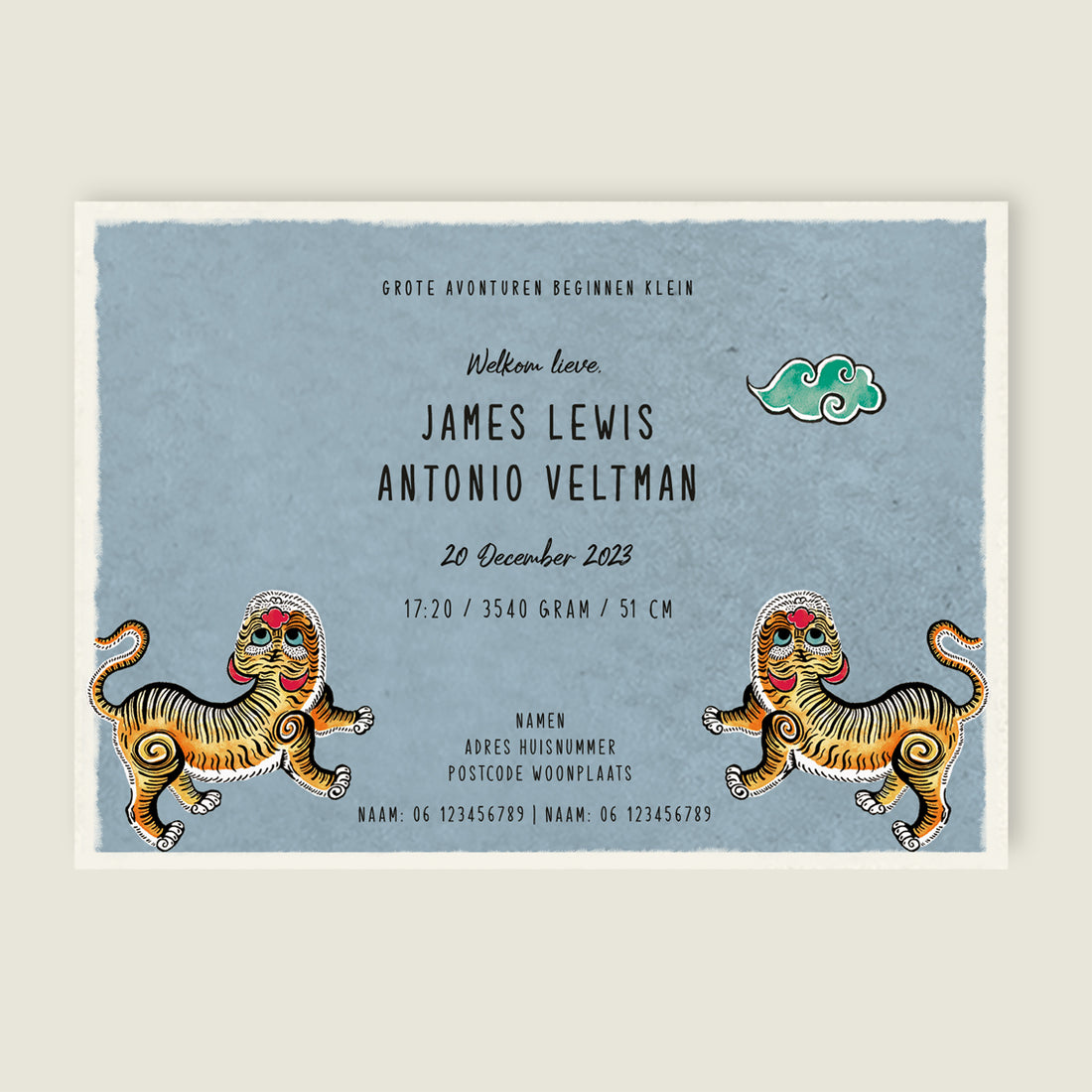 The Blue Tiger - Story of July