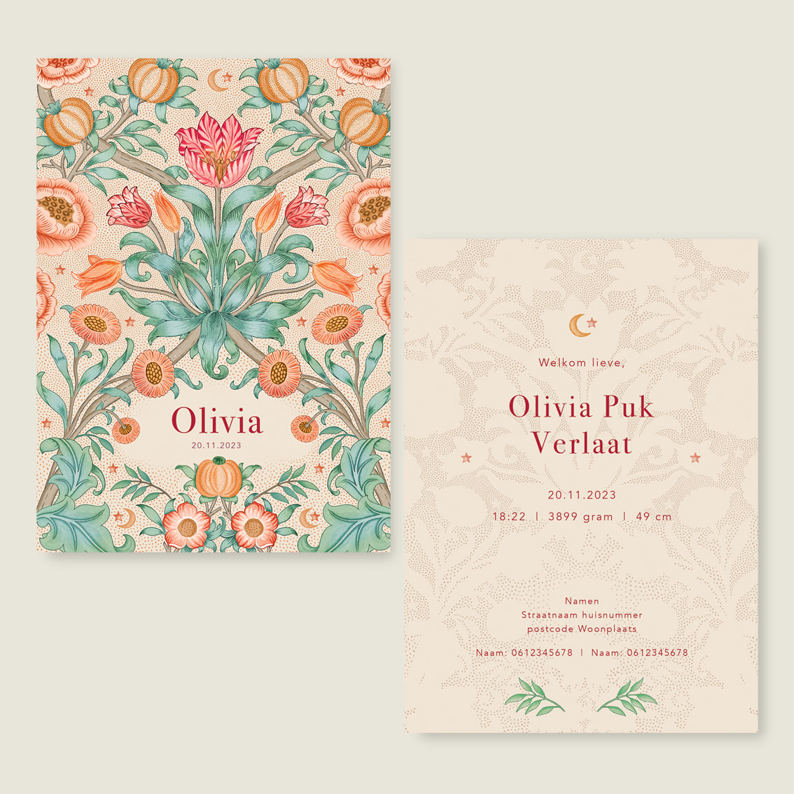 Blooming Flowers Red - Story of July