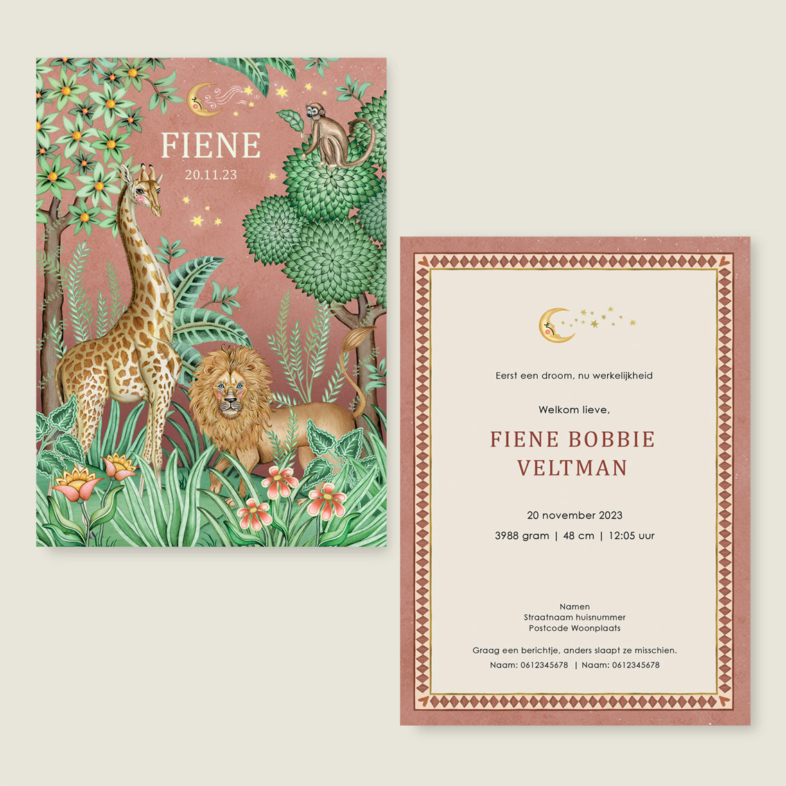 Lion And The Giraffe Terra - Story of July