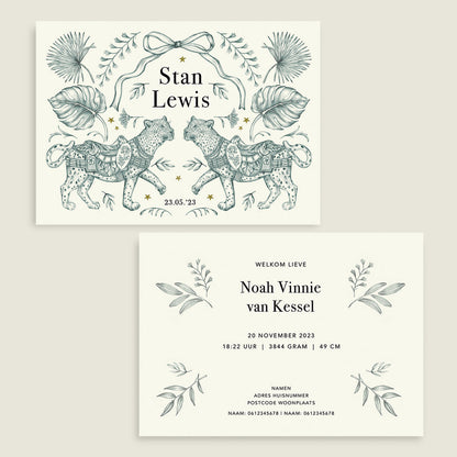 Sample Panter Leaves - Story of July