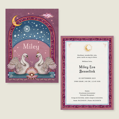 Swan Pearl Pink - Story of July