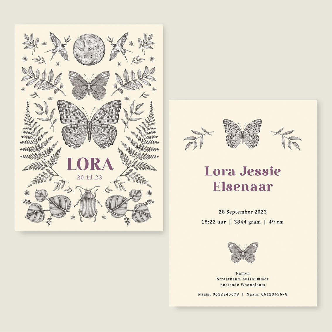 Sample Butterfly - Story of July