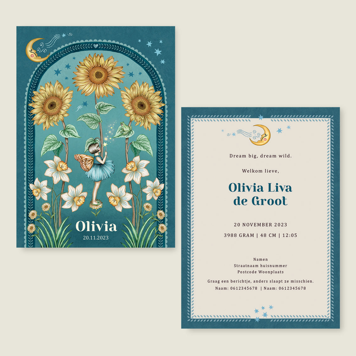 Sunflowers Blue - Story of July