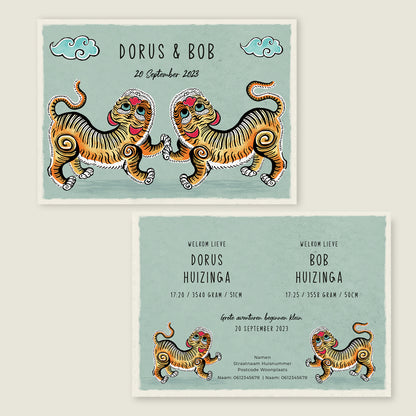 Sample Tiger Twins - Story of July