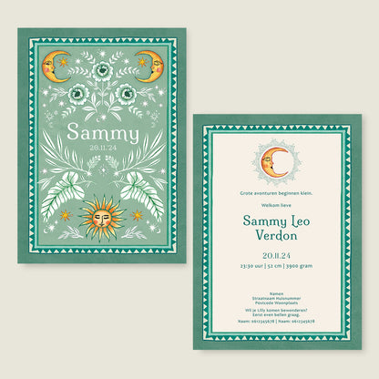 Sample To The Moon Light Green - Story of July