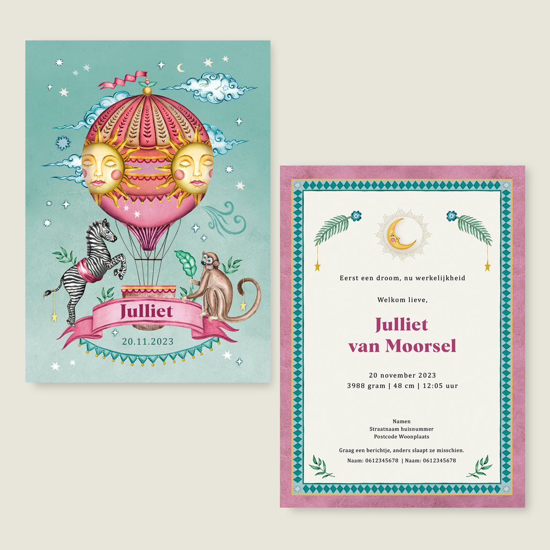 Zebra And The Monkey - Story of July