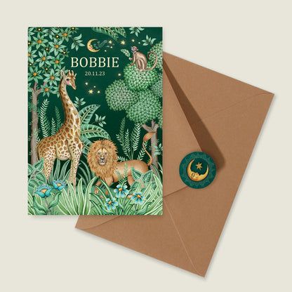 Lion And The Giraffe Green - Story of July