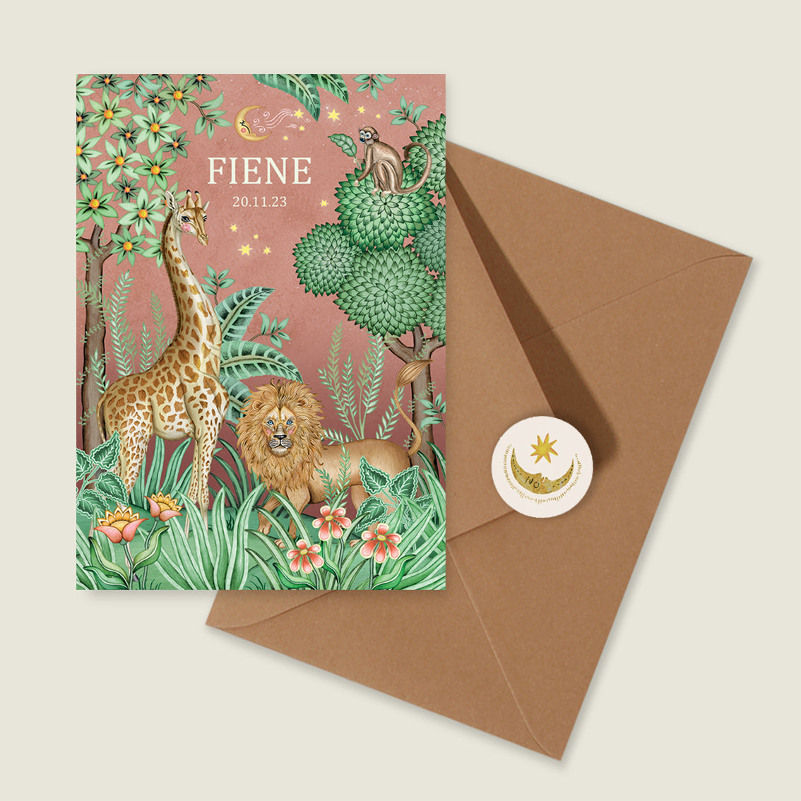 Lion And The Giraffe Terra - Story of July