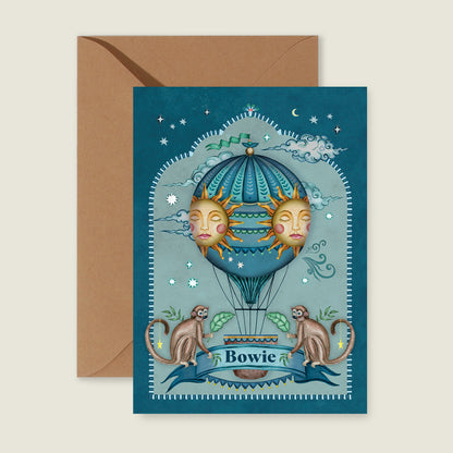 Monkey Balloon Blue - Story of July