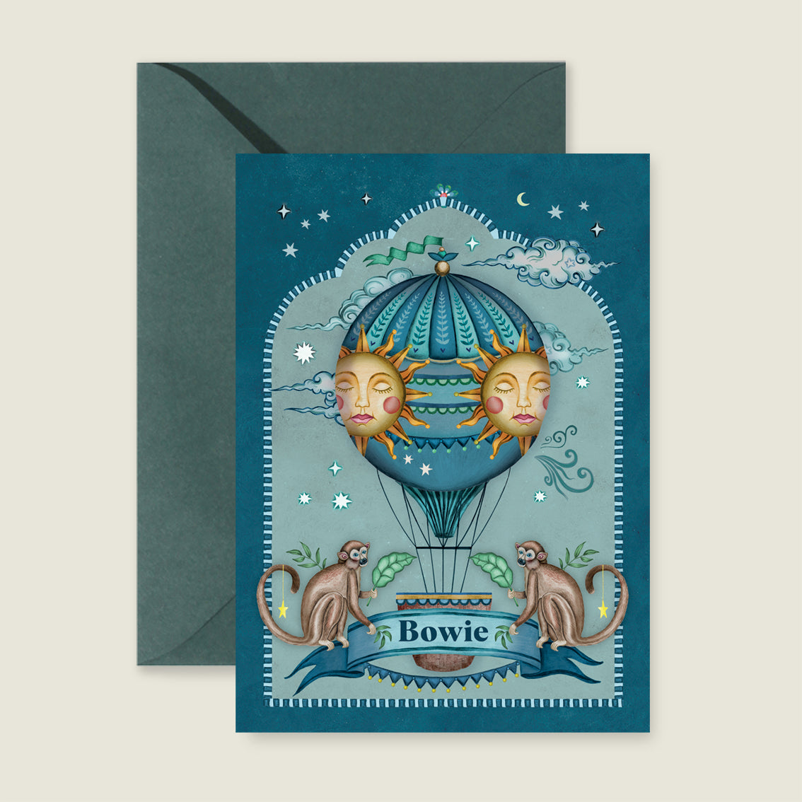 Monkey Balloon Blue - Story of July