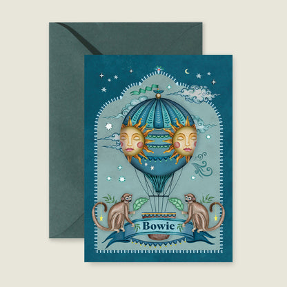 Monkey Balloon Blue - Story of July