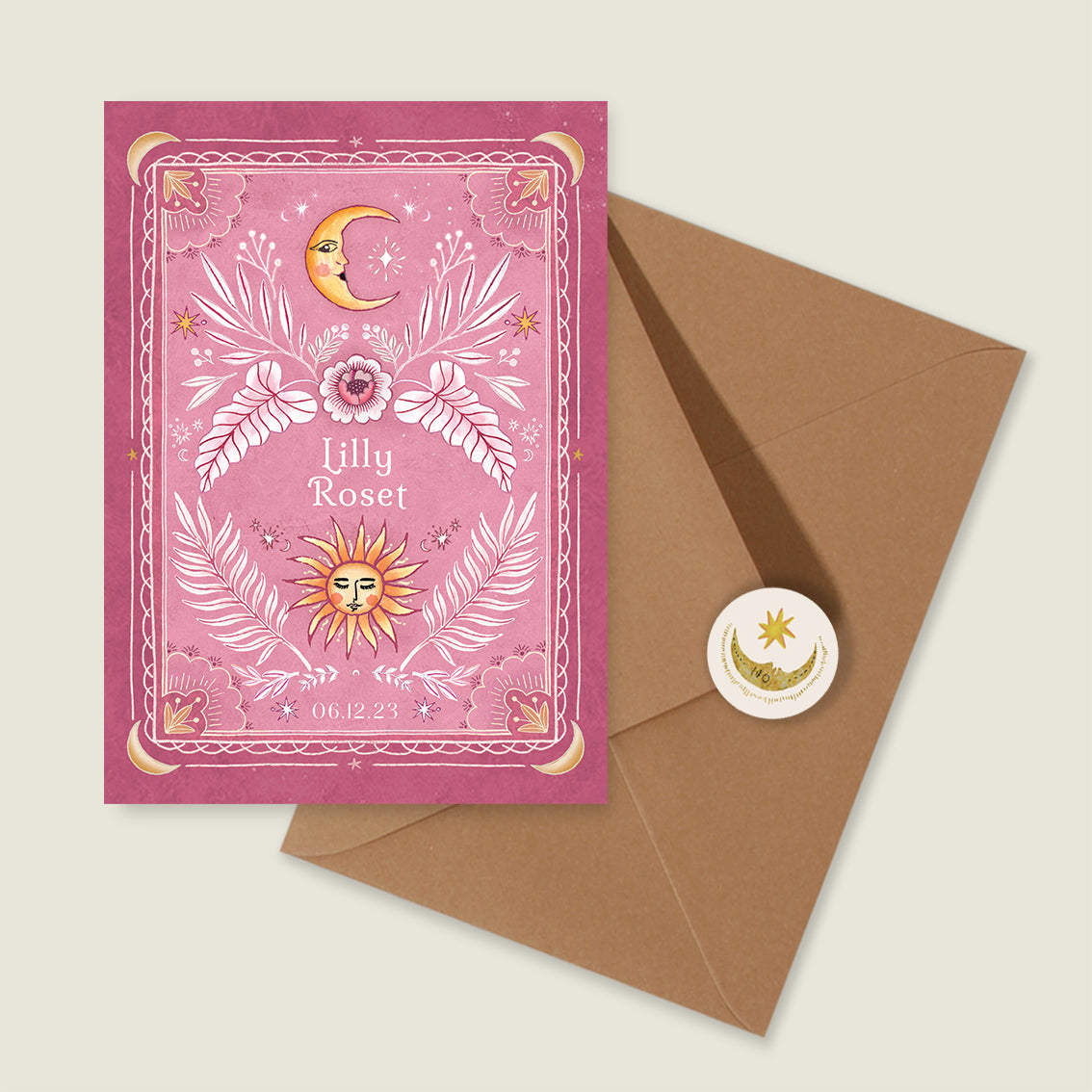 Sample Moonchild Pink - Story of July