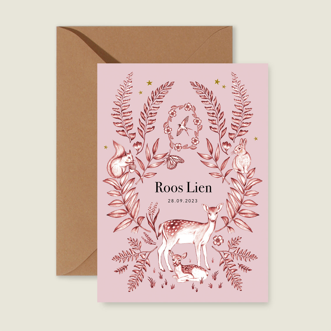 Sample Oh Deer Pink - Story of July