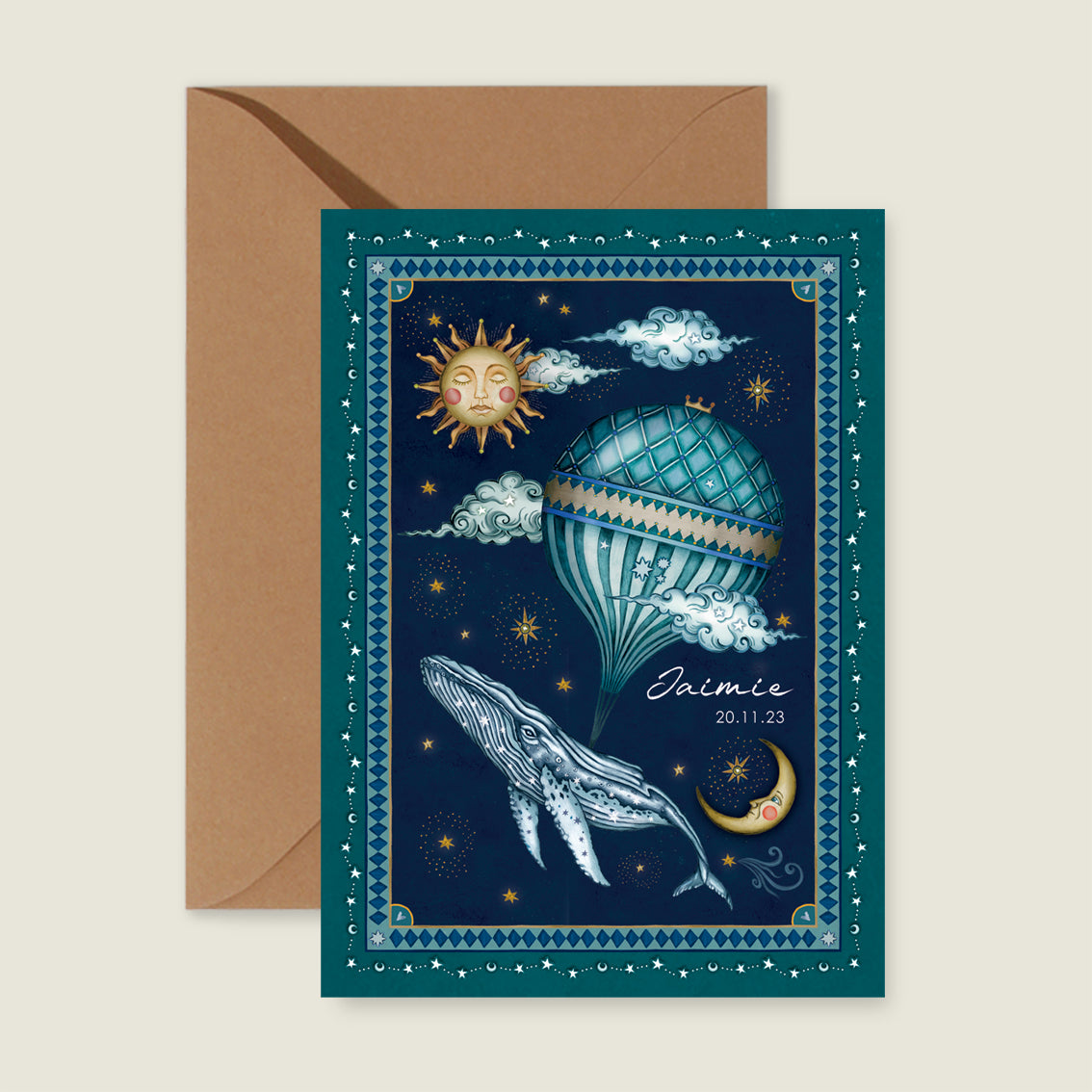 Whale Balloon Blue - Story of July