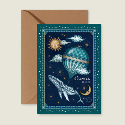 Whale Balloon Blue - Story of July