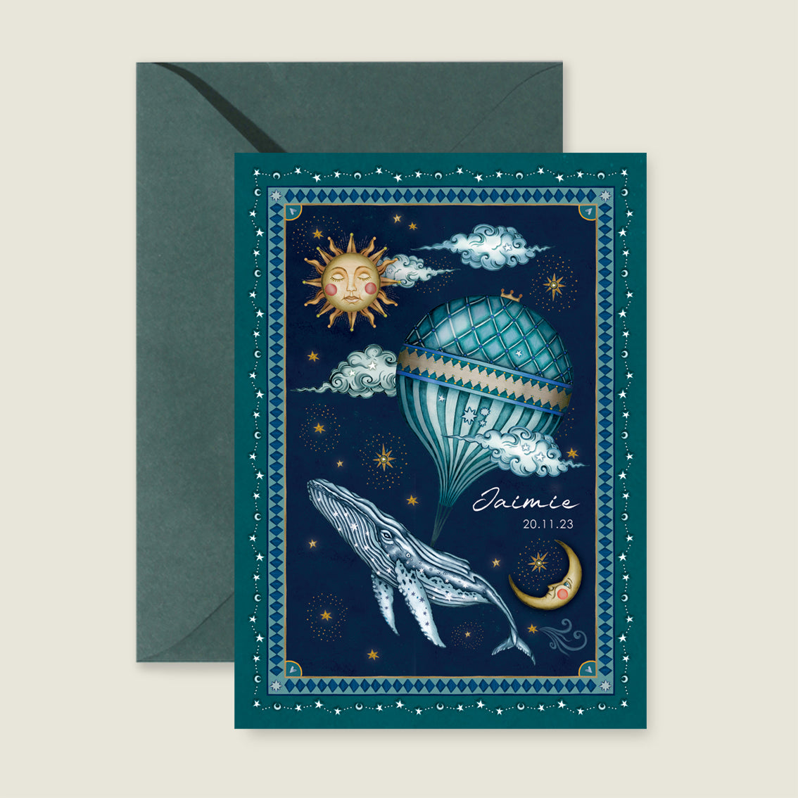 Whale Balloon Blue - Story of July