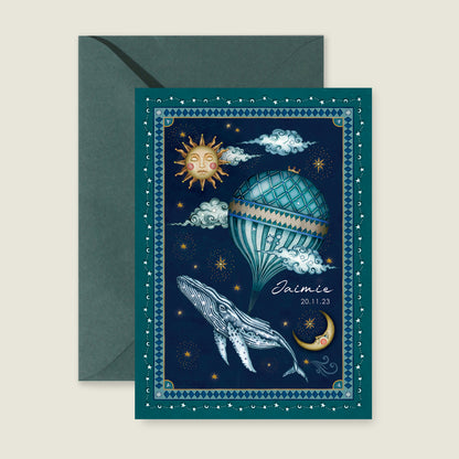 Whale Balloon Blue - Story of July