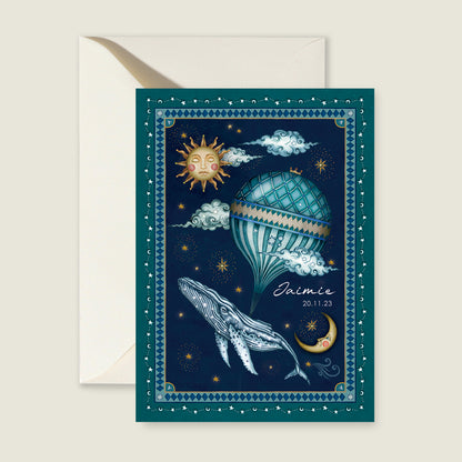 Whale Balloon Blue - Story of July