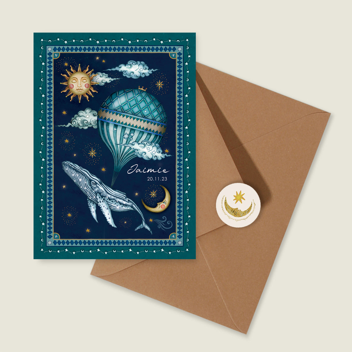 Whale Balloon Blue - Story of July