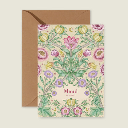 Sample Blooming Flowers Pink - Story of July